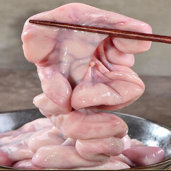 新鲜猪花肠,脆肠,生肠, 猪房子猪子宫猪胎盘猪脆肠紫肠花肠 新鲜花肠4