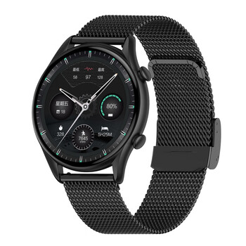 oruss瑞士品质时尚新款高清大屏智能手表蓝牙通话健康监测心率血压