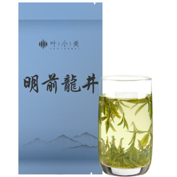 叶小美 绿茶茶叶 明前特级龙井春茶新茶袋装8g