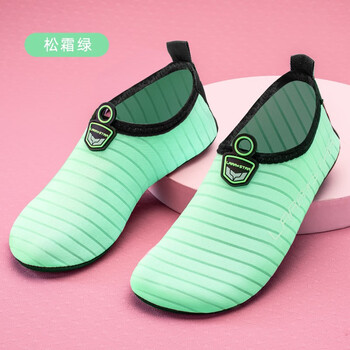 劳拉之星（LARASTAR）0084室内运动鞋居家运动鞋女瑜伽健身鞋防滑软底训练鞋 松霜绿【尺码偏小请拍大一码】 38/39