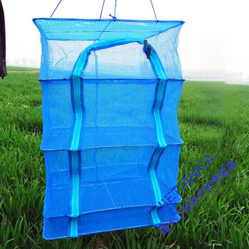 户外 折叠晒鱼干网 妨蝇网 晾晒腊肉妨虫网 晒菜网 鱼篓多层晒网 渔网