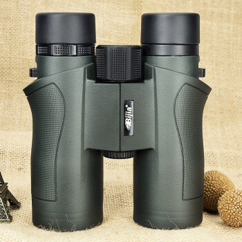 BIJIA战将10X42绿色双筒望远镜高倍高清微光夜视儿童观鸟便携望眼镜