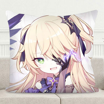 抱枕刻晴甘雨神里绫华动漫靠垫胡桃二次元靠枕头礼物定制菲谢尔大号50