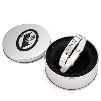 白色表带手环-艾弗森(含铁盒)