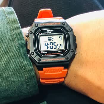 卡西欧(casio) casio卡西欧 海外代购a158wa陈小春同款电子手表a159wa