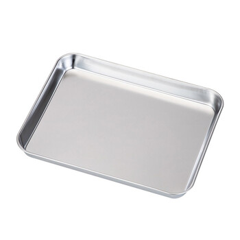 颐生阁 医用不锈钢方盘 防碘伏消毒器械盘护士托盘输液盒牙科盘 26*20