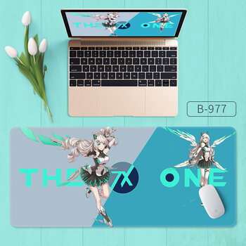 键盘垫加厚锁边学习办公宿鲸逐 b-977丨两个天选姬一左一右 900x400mm