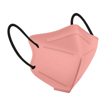 康卫邦日系口罩kn955d无纺布口罩莫兰迪色口罩facemask支持h粉红色50