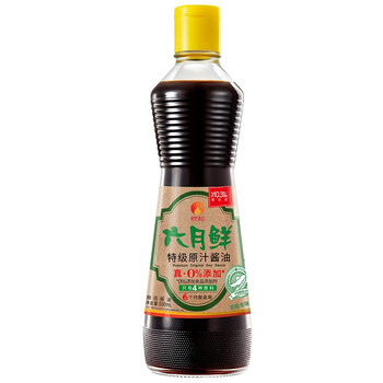 欣和 酱油 生抽 六月鲜特级原汁酱油(酿造酱油)500ml