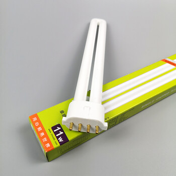 台灯灯管2针4针ydw单u插管浴霸灯管 单端电子荧光灯管  u型管平4针11w