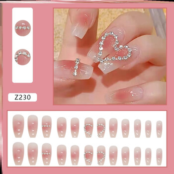 玖煦萌小孩穿戴美甲儿童穿戴甲片10岁女童的儿童美甲贴片假指甲学生12