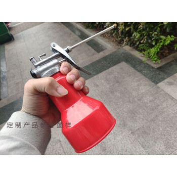 宗帅全金属高压机油枪机油壶250ml铜嘴加长杆注油润滑生友款400ml