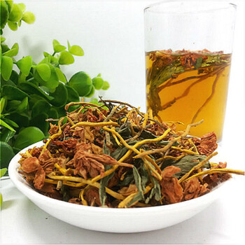 青藏雪山黄龙草根须条黄龙茶黄龙头颗粒人工精选龙须草根养生散装