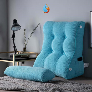 卧床病人后背靠垫半躺靠垫老人床上靠背垫室单人沙发腰靠护腰枕床头腰