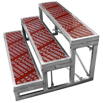 惠利得合唱台台阶幼儿园演出音乐凳折叠移动合影台看台三层舞台梯定制