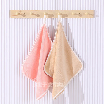 擦手巾挂式速干擦手巾黄色一次性小抹布方巾批发家用厨房卫生间清洁