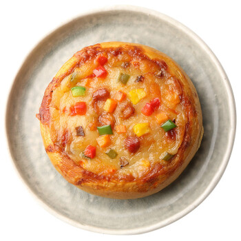 正大（CP） 意式芝士小披萨 600g 6只  儿童早餐 微波电饼铛 小小可爱披萨饼 马苏里拉奶酪鸡肉披萨