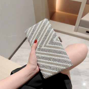 袋鼠(kuqidaishu)女士手拿包高端复古时尚气质名媛晚宴旗袍链条手抓包