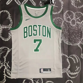 tvrv凯尔特人球衣0号塔图姆7号杰伦布朗75周年22赛季城市版热压篮球服