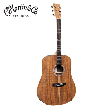 马丁（MARTIN）DX1E-01单板民谣电箱吉他41英寸D型全相思木HPL原装进口（原型号DXK2AE）