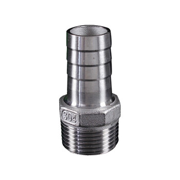 聚远 juyuan 304不锈钢宝塔接头 六角皮管接头插软管吨桶阀门气管水管