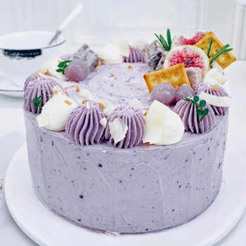 京集网红芋泥水果蛋糕生日蛋糕10寸