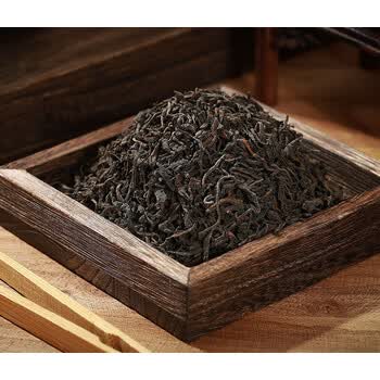 荷景梧州六堡茶十年陈广西特级黑茶叶100g金罐六宝茶煮茶 100g