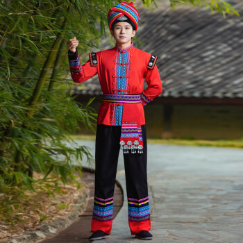 菲奢兰广西壮族民族服饰三月三民族服装成人少数民族服装女舞蹈演出