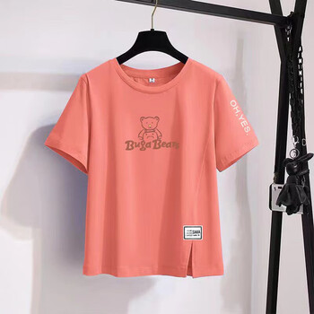 喻小熊初中高中学生穿的衣服女生半袖短袖t恤少女孩青少年夏季宽松