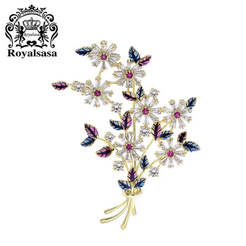 “Royalsasa”品牌水晶胸针-价格走势与推荐