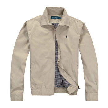 保罗polo男装夹克男时尚经典秋冬男士小马翻领拉链夹克秋冬男休闲纯色