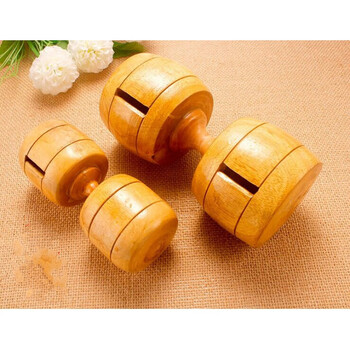 茶点盘空竹实木空竹双头双轮无轴承空竹响簧初学扯铃收藏娱乐运动直径