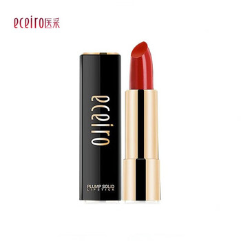 医采(eceiro)摩登魅色口红防水保湿滋润哑光显色去角质唇膜 橙花红