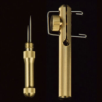 子线打结器铜制绑钩器手动鱼钩绑勾器子线打结器绑线器拴钩器垂钓鱼