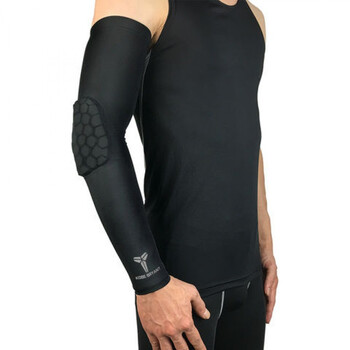 滕讯体育nba同款湖人队蜂窝护臂篮球蜂窝防撞护肘哈登勇士nba男女护具