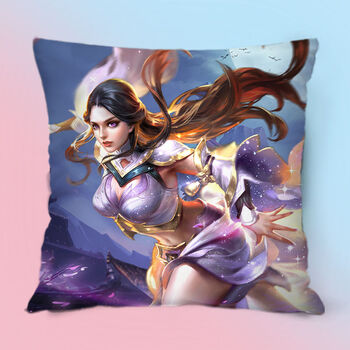 王者荣耀抱枕 王者荣耀周边抱枕貂蝉大圣游戏靠枕李白甄姬定制玩偶