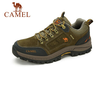 CAMEL骆驼男鞋 户外防滑登山鞋男爬山徒步鞋山地运动旅游鞋子 A632026925 卡其 男 42