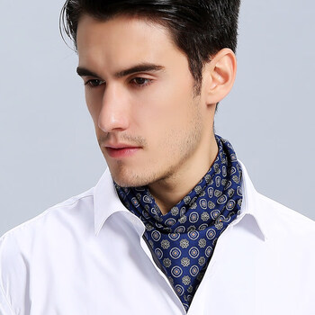 男士小方巾韩版系脖衬衫领巾嘻哈围脖薄围巾丝巾头巾 xfj10