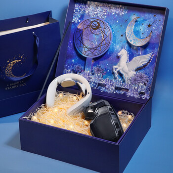 七夕情人节礼物送男友礼物男朋友生日礼物送男生兄弟哥哥爸爸父亲老公结婚纪念日实用教师节中秋创意礼品 眼部按摩神器+颈部按摩神器+梦幻礼盒