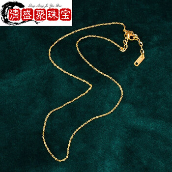 珠宝首饰>k金饰品>k金项链>wmck>wmck施华洛落世奇手工定制不掉色18k