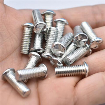 上车牌的螺丝钉通用款车牌照安装螺丝摩托车固定螺丝扣帽电动车 6*