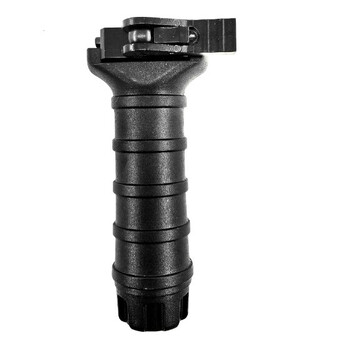 短直握把战术前握通用配件短直握把战术锦明前握礼品 尼龙td快拆式长