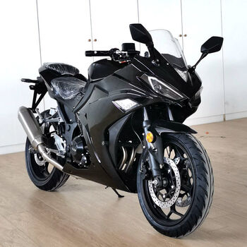 20222022全新国四v6r3小忍者摩托车跑车重机车400双缸水冷电喷整车可