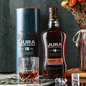 原瓶进口吉拉jura苏格兰单一麦芽威士忌洋酒吉拉18年700ml