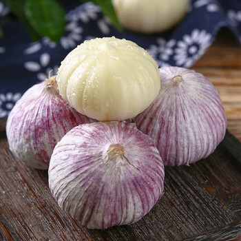 粒司云南紫皮独头蒜新鲜紫皮蒜独头大蒜现挖现发健康轻食9斤精选装