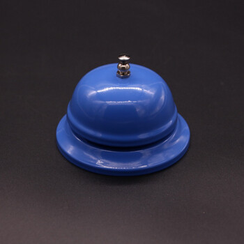 传唤铃叫人铃吧餐厅桌点菜钟按铃厨房上菜铃铛比赛抢答提醒器蓝色