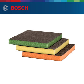博世（BOSCH）多用薄款海绵砂（3件套）三种粒度
