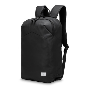 爱华仕oiwas商务出差14寸笔记本双肩包大学生大容量书包4520黑色