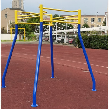 单杠室外健身器材体向上器移动四位单杠高低杠双杠学校小区单杠户外