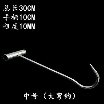 【德国进口】杀猪工具全套屠夫钩子拉猪钩长不锈钢铁专用勾丁t型猪肉